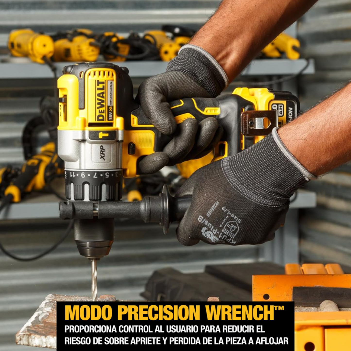 Taladro Percutor Dewalt a Batería con Accesorios | Modelo 2025 DW