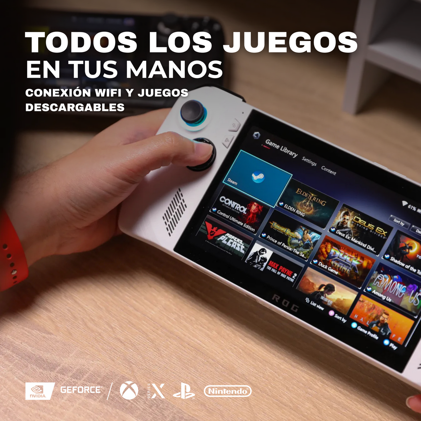 Video Consola Asus Ayanec " Video Juegos Integrados "
