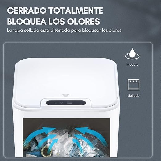 Caneca Inalámbrica | Sensor de Movimiento | PLEGABLE