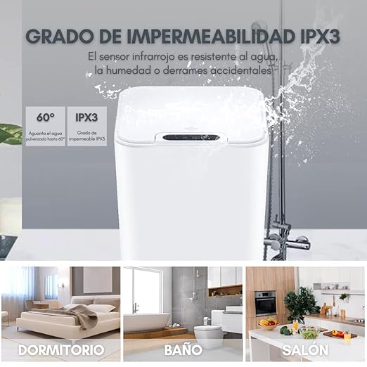 Caneca Inalámbrica | Sensor de Movimiento | PLEGABLE