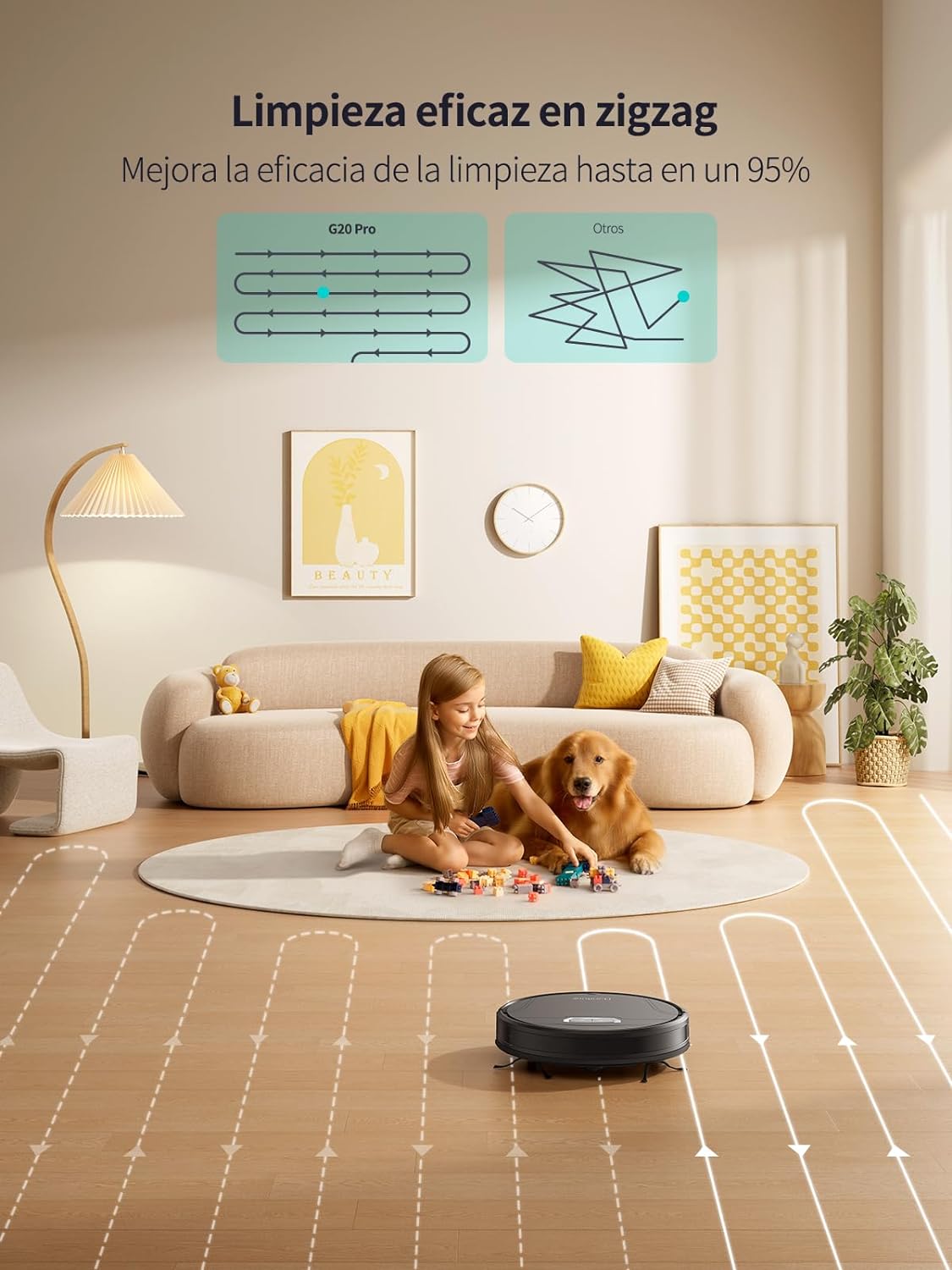 Robot Aspirador | Más Precisión | Más Limpieza