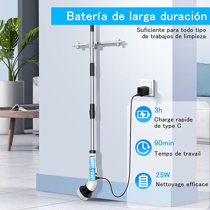 EasyClean™️ Cepillo Eléctrico Limpieza Hogar 9 en 1