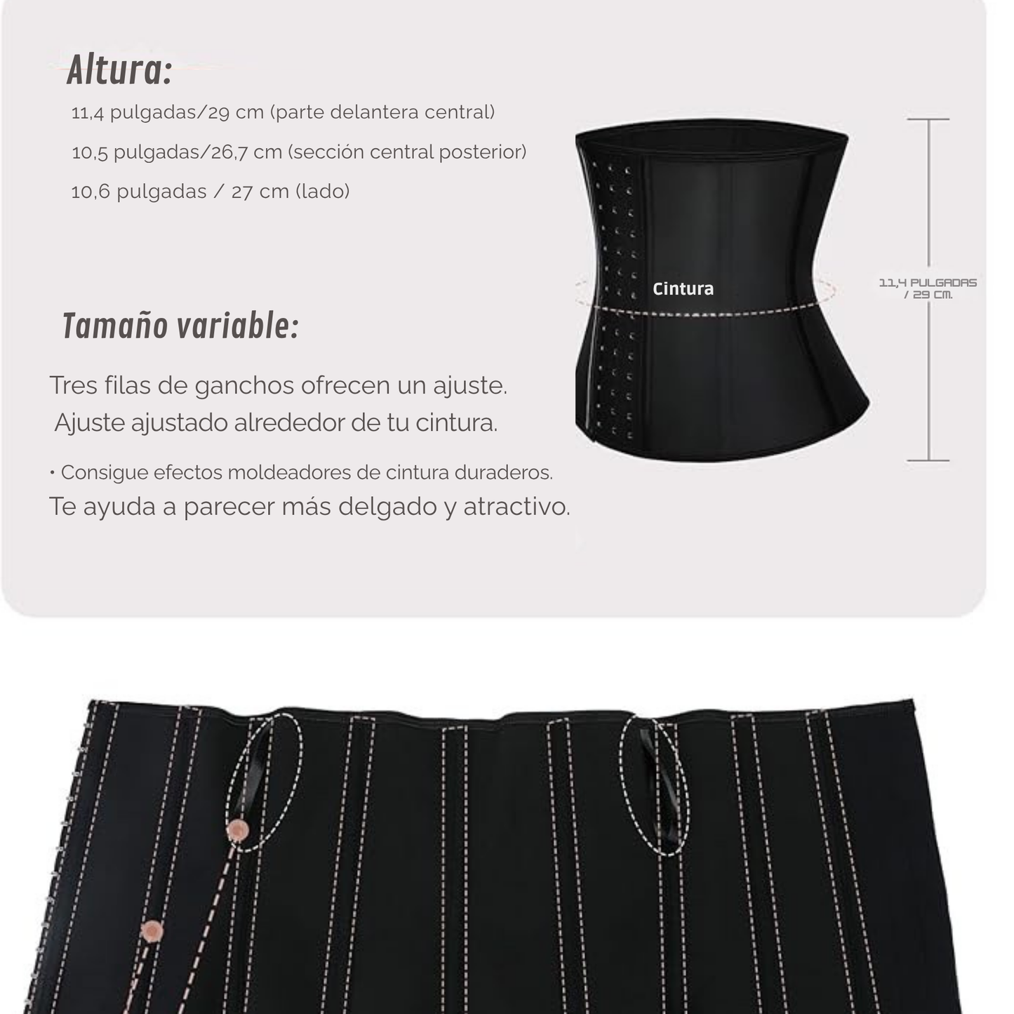 Fajas Reductoras Mujer Corset Abdominal Moldeador Deportivo