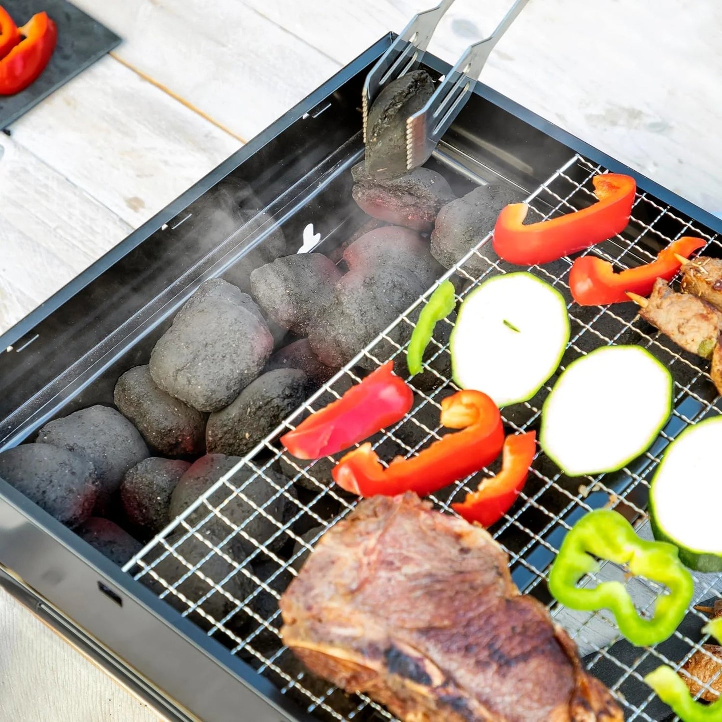 Barbacoa Portátil y Plegable | Accesorios Incluidos