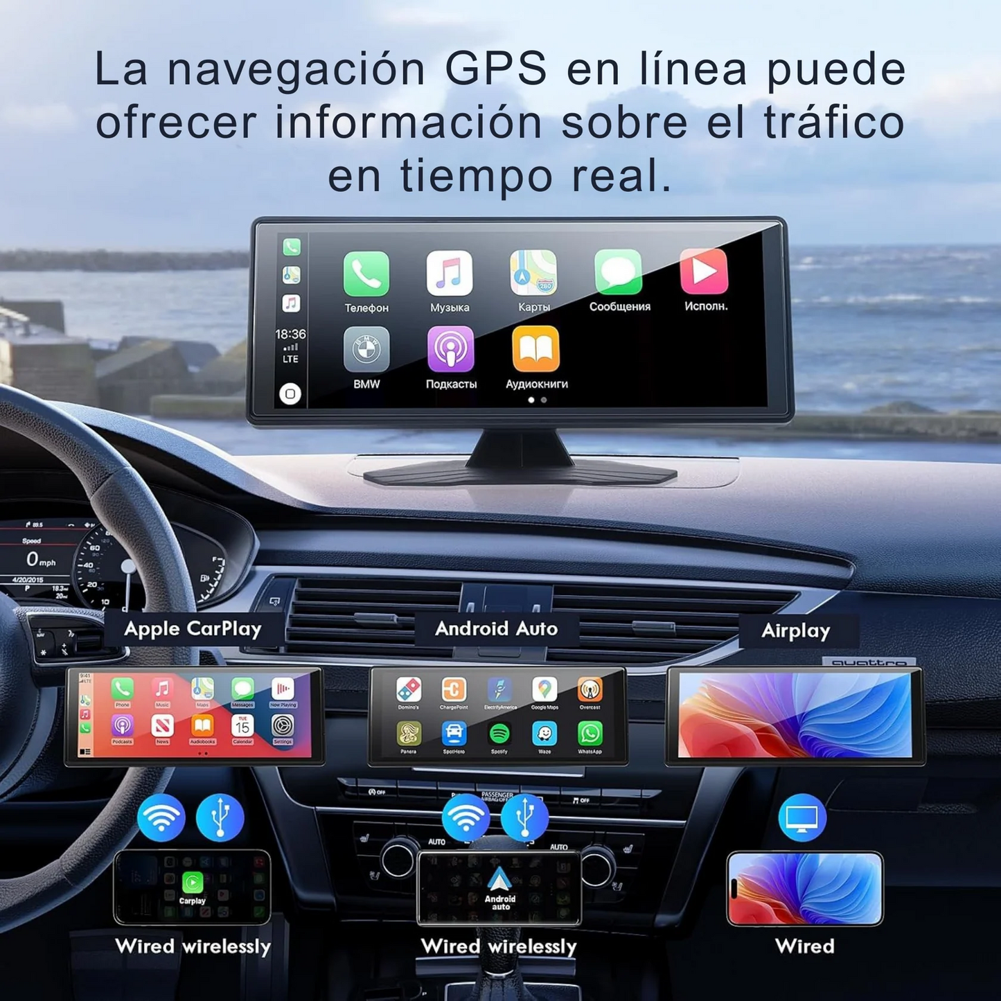Radio Pantalla Táctil Portátil Vehiculos | Kenwood