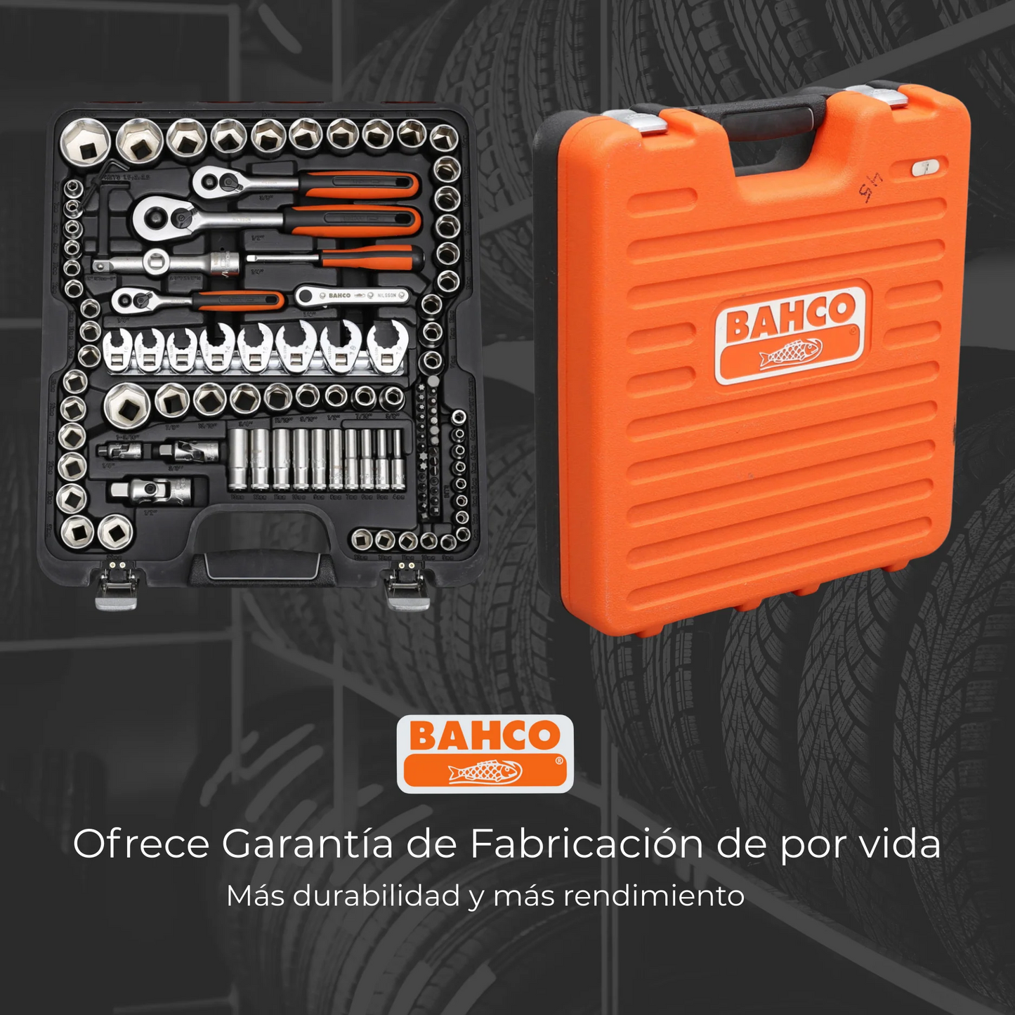 🧰 Bahco S138 – Juego de Herramientas Profesional 138 piezas