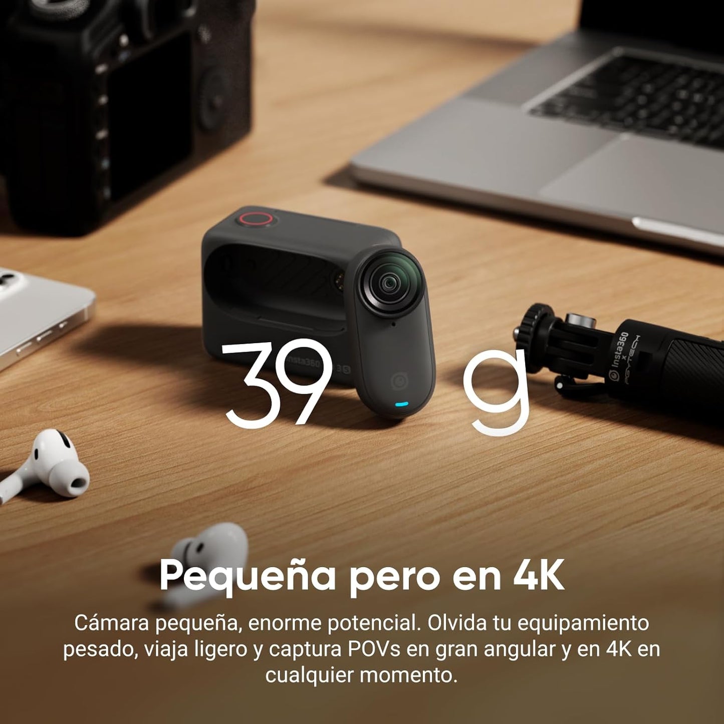 InstaCam 360º Con Pantalla Incorporada | Promoción liquidación