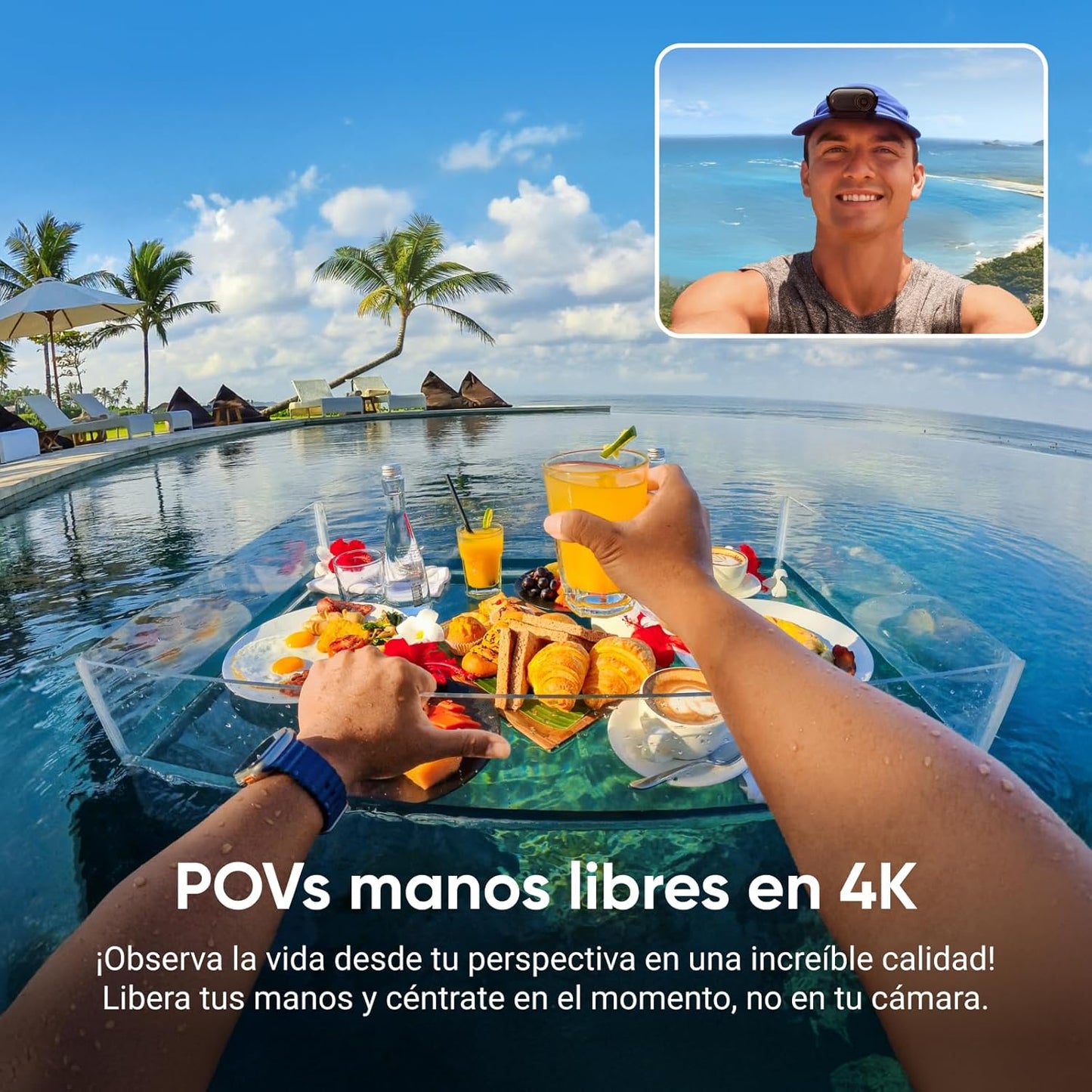 InstaCam 360º Con Pantalla Incorporada | Promoción liquidación