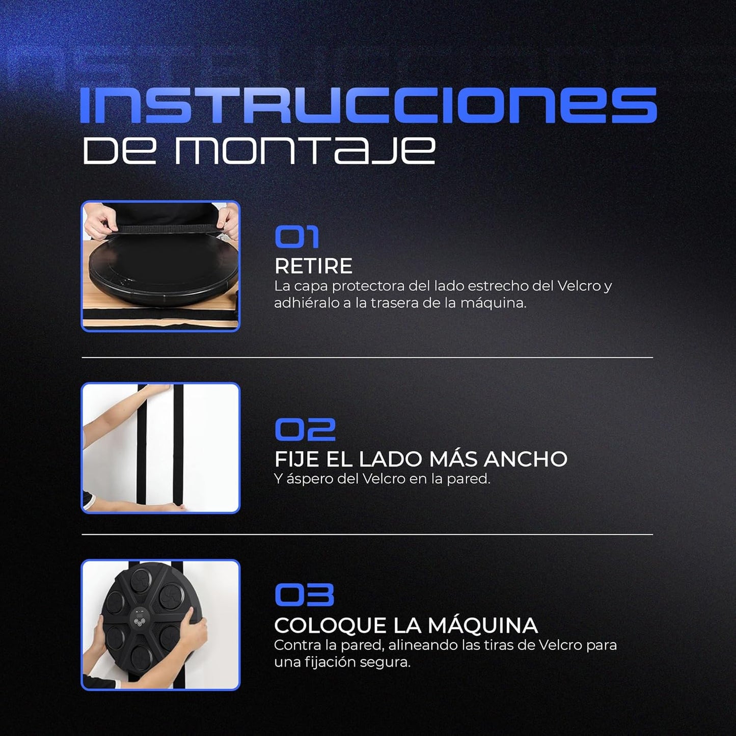 Máquina de Boxeo Bluetooth Musical + Guantes Regalo | Adultos y niños