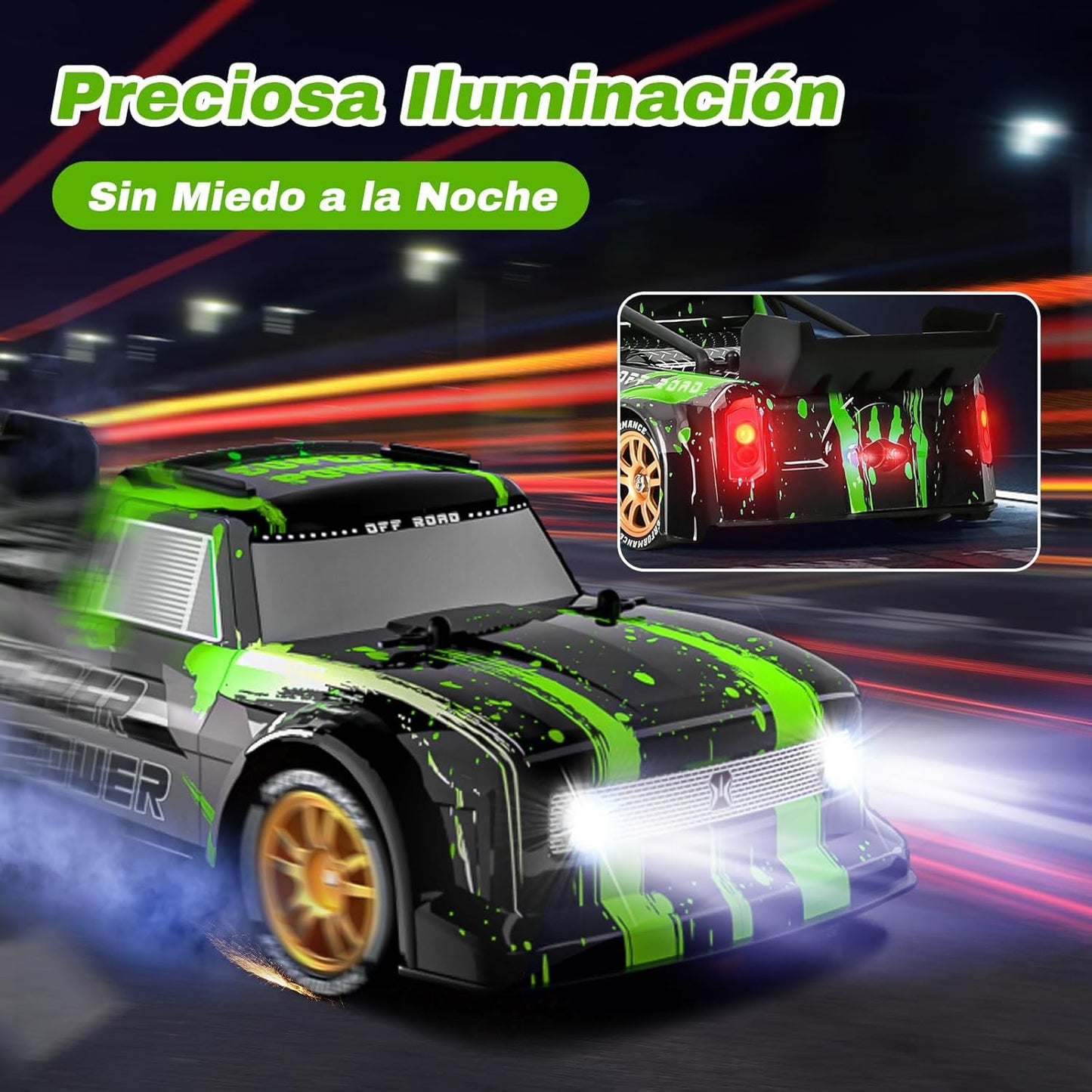 Carro RC Drift | Accesorios Incluidos | 45 km/h | BOOST Original™️