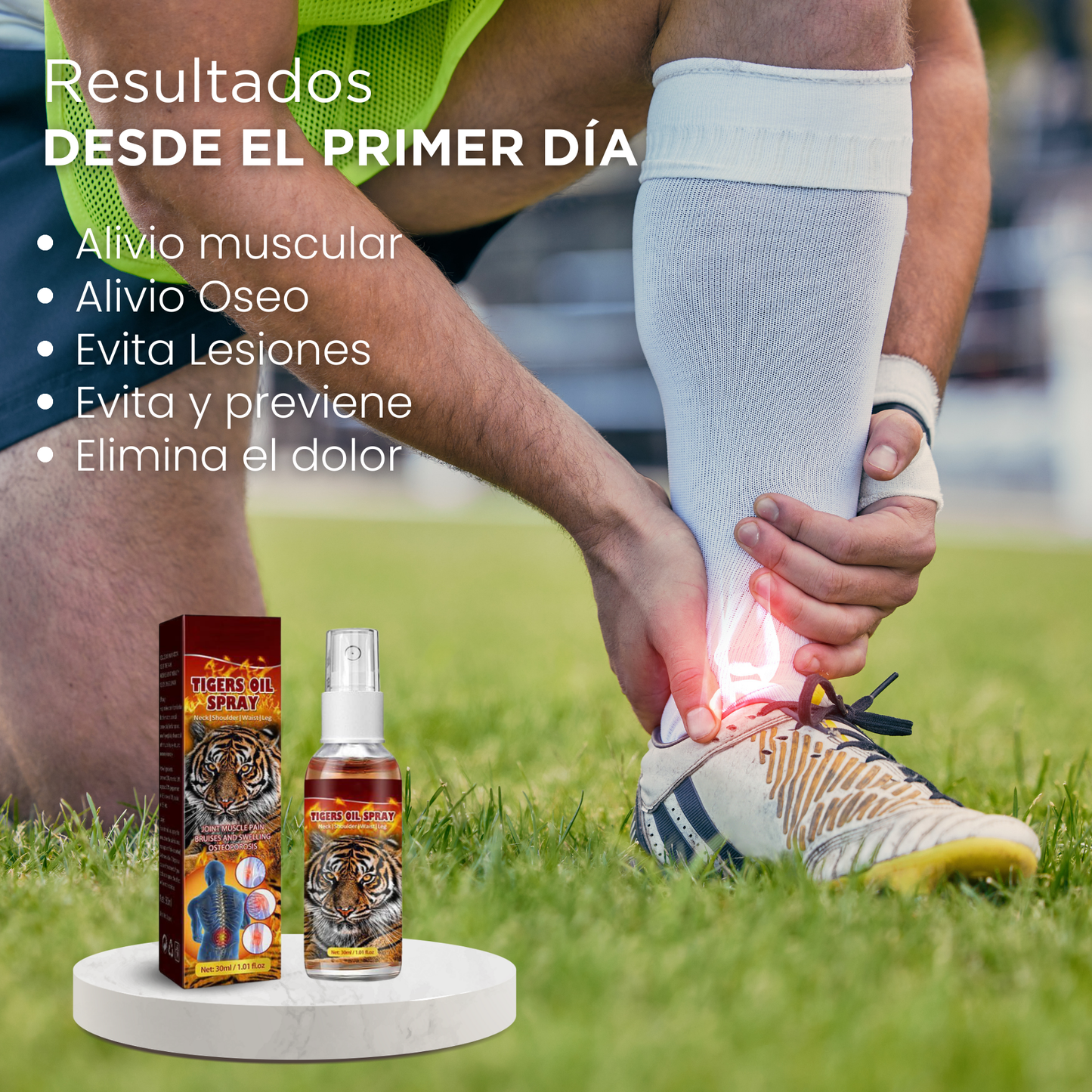 Tiger Oil | Relajación Muscular | Elimina el Dolor