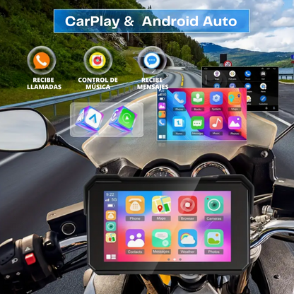 Radio Pantalla Para Motocicleta | Android & CarPlay