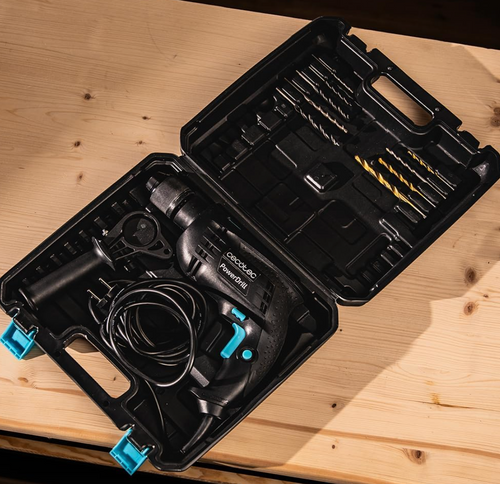 Taladro Cecotec Inalambrico y con Cable | Accesorios Incluidos