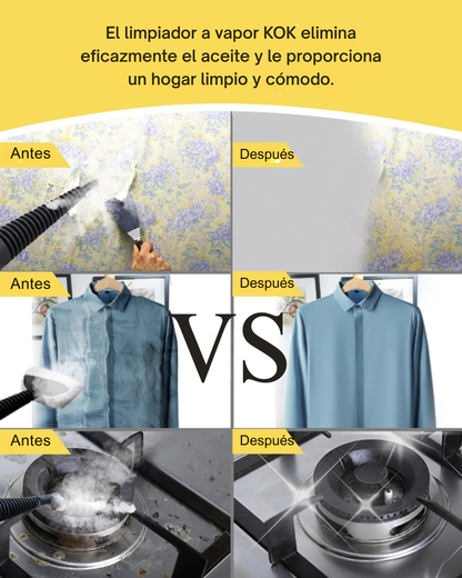 Vaporeta KOK™️ Multifunciones | Accesorios Incluidos