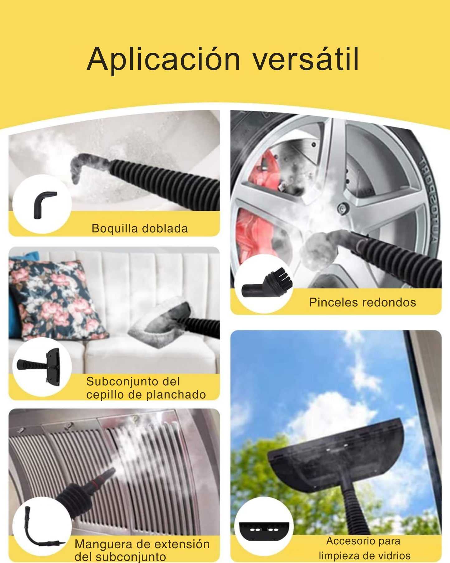Vaporeta KOK™️ Multifunciones | Accesorios Incluidos