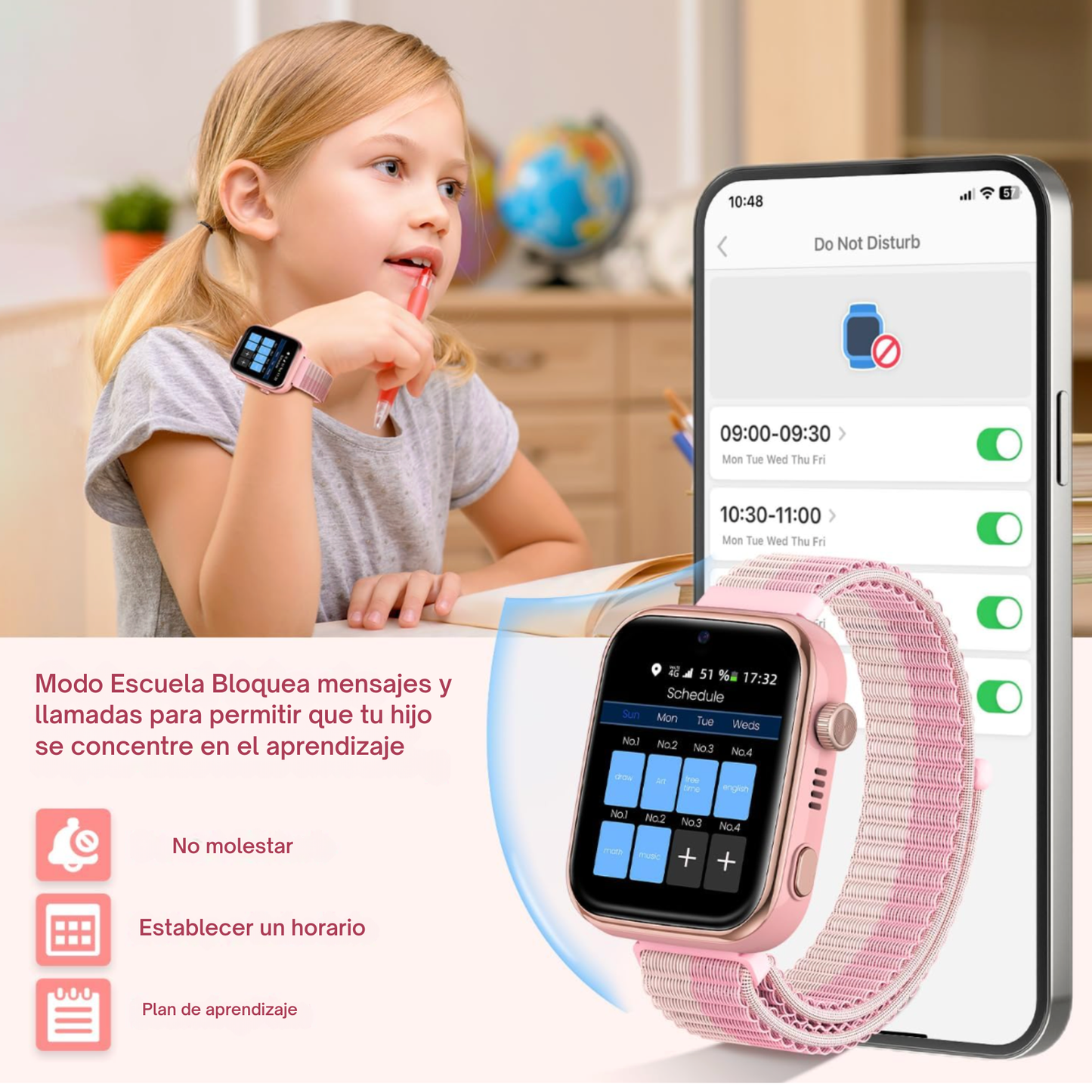 Smartech™️ Reloj con GPS y CÁMARA | Para Control Parental de Hijos