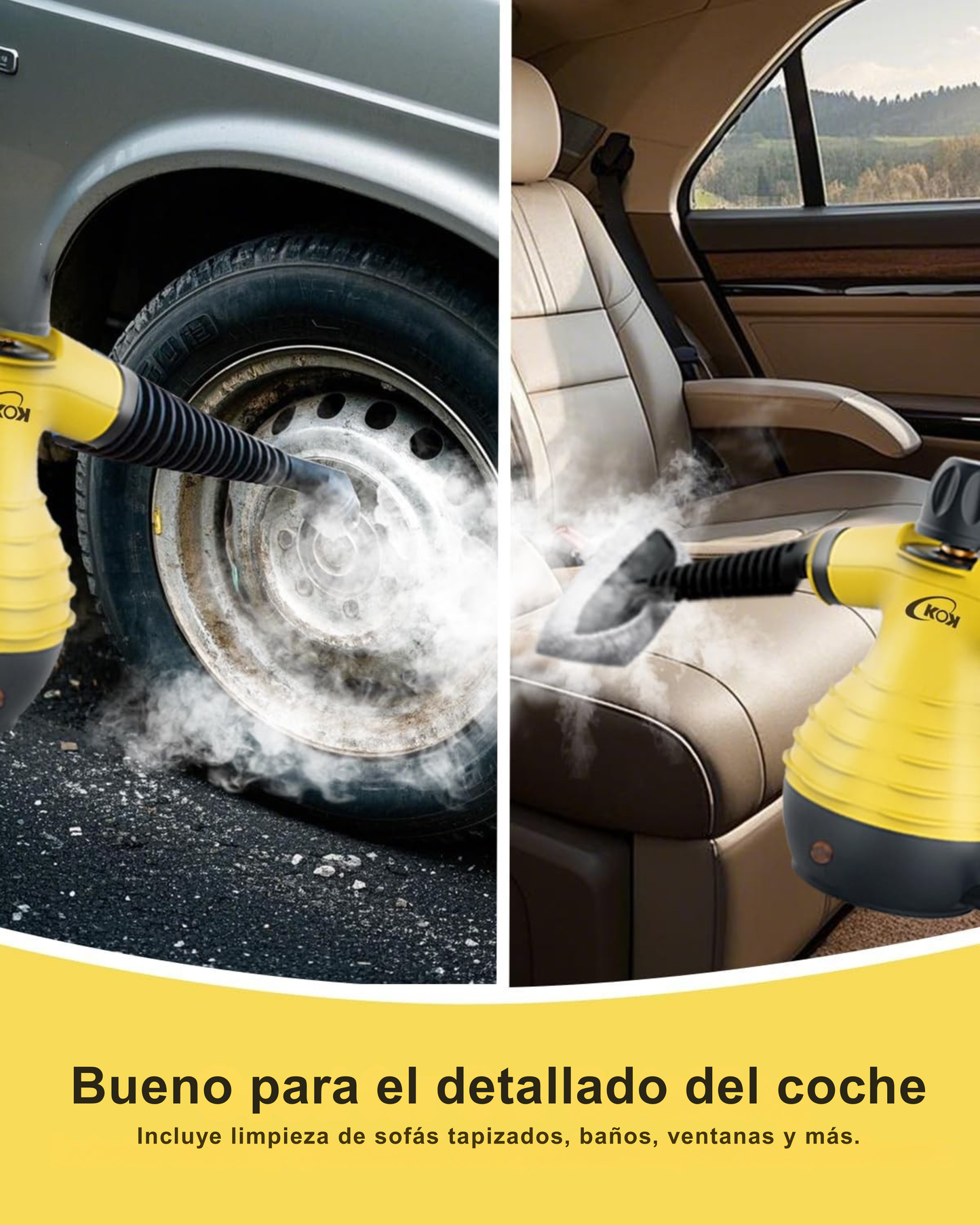 Vaporeta KOK™️ Multifunciones | Accesorios Incluidos