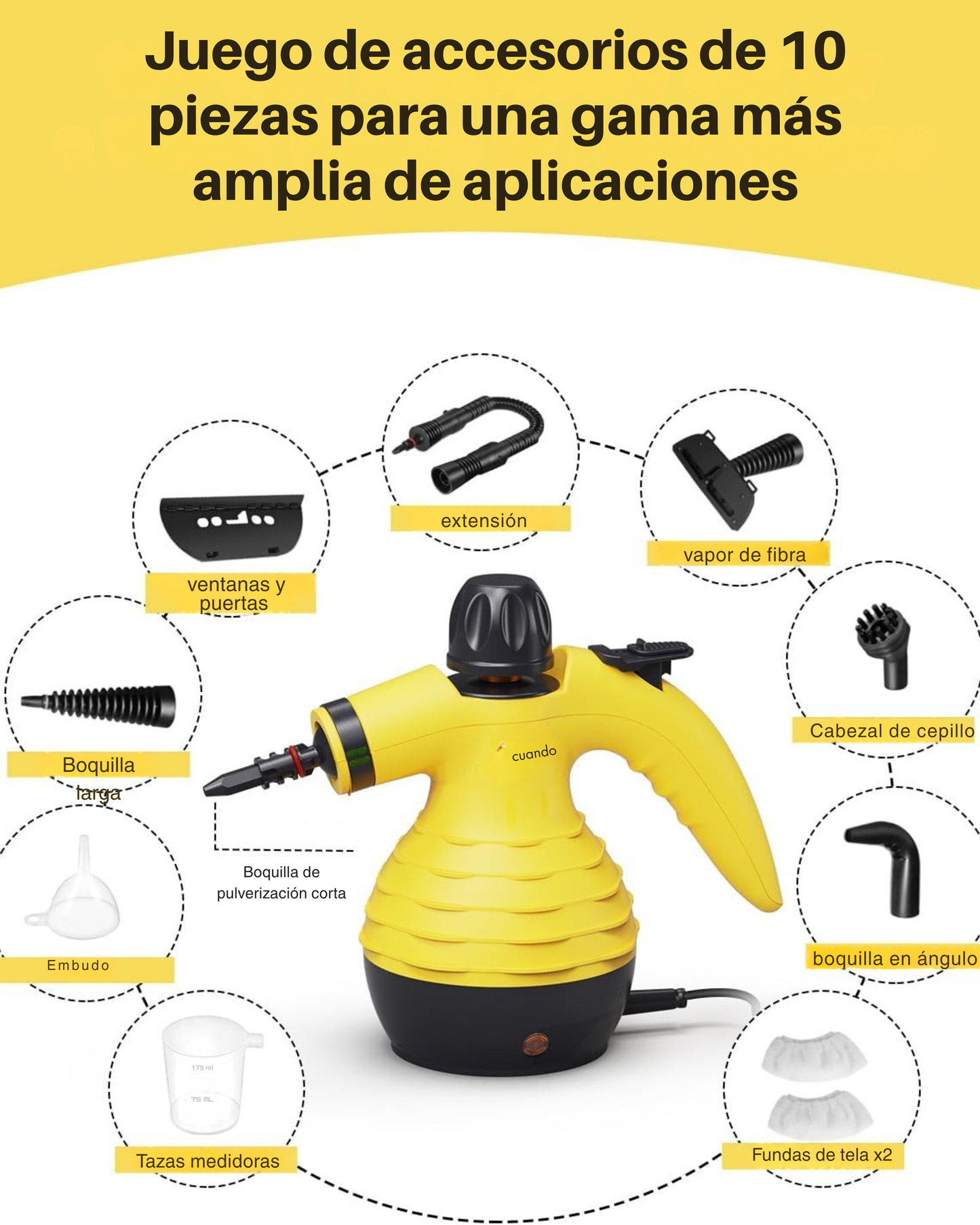 Vaporeta KOK™️ Multifunciones | Accesorios Incluidos