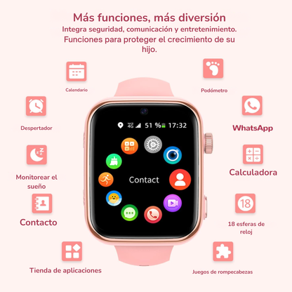 Smartech™️ Reloj con GPS y CÁMARA | Para Control Parental de Hijos