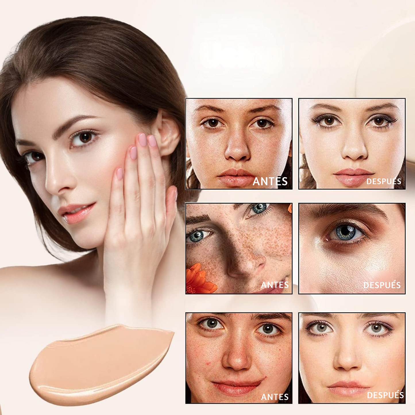 Crema Blanqueadora Anti Sudor Multipropiedades