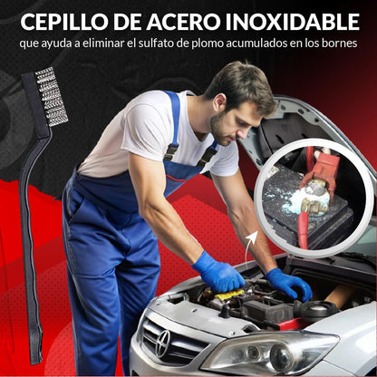 CarSolutions© Cargador Baterias Coche 12V6A | Cargador De Batería Carro/Moto con Función Inteligente